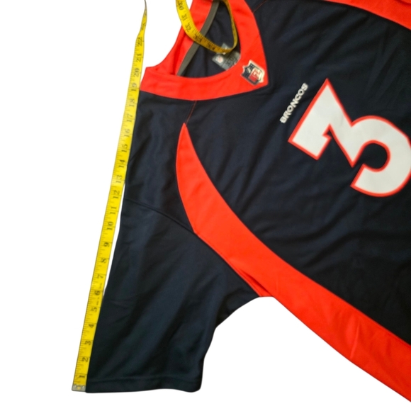 Nike Russell Wilson Denver Broncos Blue Orange Jersey Size XXL 2XL - Picture 5 of 13
